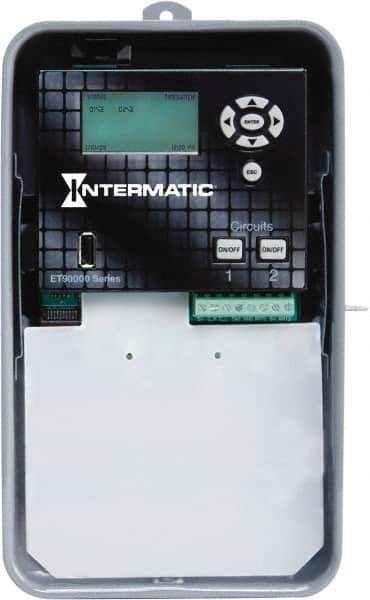 Intermatic - 365 Day Astronomical Outdoor Analog Electronic Timer Switch - 4,000 On/Off, 120 to 277 VAC, 50/60 Hz, - Industrial Tool & Supply