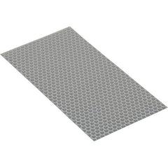 Vestil - 6" High x 3' Long x 3" Wide Barrier Reflective Sheeting - White - Industrial Tool & Supply