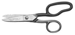 Heritage Cutlery - 1-7/8" Length of Cut, Straight Pattern Electrician's Snip - 6-1/4" OAL, 19, 23 AWG Steel Capacity - Industrial Tool & Supply