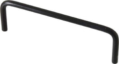 Electro Hardware - 4-40 Internal Thread, 5/32" Handle Diam, Black Anodized Aluminum Drawer Pull - 3" Center to Center - Industrial Tool & Supply