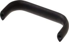 Electro Hardware - 3" Center to Center, Brush Black Anodized Aluminum Pull Handle - 1.281" High - Industrial Tool & Supply