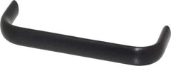 Electro Hardware - 4-9/16" Center to Center, Brush Black Anodized Aluminum Pull Handle - 1.5" High - Industrial Tool & Supply