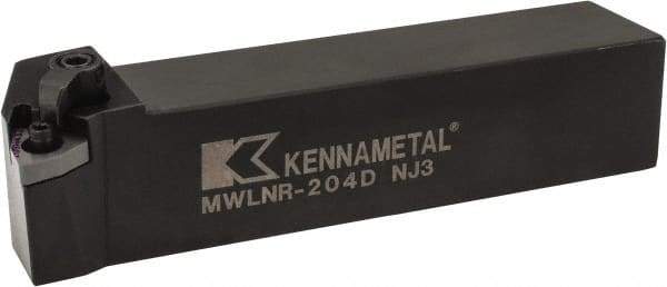 Kennametal - MWLN, Right Hand Cut, 5° Lead Angle, 1-1/4" Shank Height x 1-1/4" Shank Width, Negative Rake Indexable Turning Toolholder - 6" OAL, WN..43. Insert Compatibility, Series Kenloc - Industrial Tool & Supply