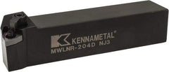Kennametal - MWLN, Right Hand Cut, 5° Lead Angle, 1-1/4" Shank Height x 1-1/4" Shank Width, Negative Rake Indexable Turning Toolholder - 6" OAL, WN..43. Insert Compatibility, Series Kenloc - Industrial Tool & Supply