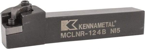 Kennametal - MCLN, Right Hand Cut, 5° Lead Angle, 3/4" Shank Height x 3/4" Shank Width, Negative Rake Indexable Turning Toolholder - 4-1/2" OAL, CN..43. Insert Compatibility, Series Kenloc - Industrial Tool & Supply