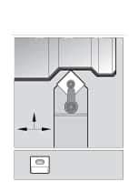 Kennametal - MSDN, Neutral Cut, 0° Lead Angle, 1-1/4" Shank Height x 1-1/4" Shank Width, Negative Rake Indexable Turning Toolholder - 6" OAL, SN..64. Insert Compatibility, Series Kenloc - Industrial Tool & Supply