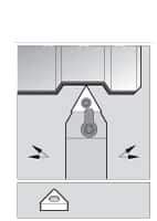 Kennametal - MTEN, Neutral Cut, 0° Lead Angle, 5/8" Shank Height x 5/8" Shank Width, Negative Rake Indexable Turning Toolholder - 4-1/2" OAL, TN..33. Insert Compatibility, Series Kenloc - Industrial Tool & Supply