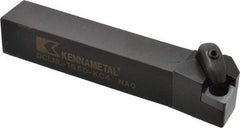 Kennametal - DCLN, Left Hand Cut, 5° Lead Angle, 1" Shank Height x 1" Shank Width, Negative Rake Indexable Turning Toolholder - 6" OAL, CN..54. Insert Compatibility, Series Kenclamp - Industrial Tool & Supply
