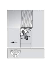 Kennametal - External Thread, Right Hand Cut, 63/64" Shank Width x 63/64" Shank Height Indexable Threading Toolholder - 150mm OAL, LT 22ER Insert Compatibility, LSA Toolholder, Series LT Threading - Industrial Tool & Supply