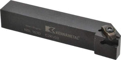 Kennametal - External Thread, Left Hand Cut, 25.4mm Shank Width x 25.4mm Shank Height Indexable Threading Toolholder - 152.4mm OAL, N.3L Insert Compatibility, NS Toolholder, Series Top Notch - Industrial Tool & Supply