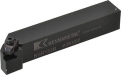 Kennametal - External Thread, Right Hand Cut, 19.05mm Shank Width x 19.05mm Shank Height Indexable Threading Toolholder - 114.3mm OAL, N.2R Insert Compatibility, NS Toolholder, Series Top Notch - Industrial Tool & Supply