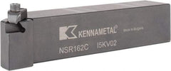 Kennametal - External Thread, Right Hand Cut, 25.4mm Shank Width x 25.4mm Shank Height Indexable Threading Toolholder - 127mm OAL, N.2R Insert Compatibility, NS Toolholder, Series Top Notch - Industrial Tool & Supply