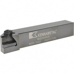 Kennametal - External Thread, Right Hand Cut, 25.4mm Shank Width x 25.4mm Shank Height Indexable Threading Toolholder - 152.4mm OAL, N.4R Insert Compatibility, NS Toolholder, Series Top Notch - Industrial Tool & Supply