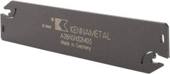 Kennametal - 1.2598" Blade Height, 0.0945" Blade Width, 5.9055" OAL, Neutral Cut, Double End Indexable Cut-Off Blade - 1.97" Max Depth of Cut, A2BNSN Blade, A2 Cut-Off Series - Industrial Tool & Supply