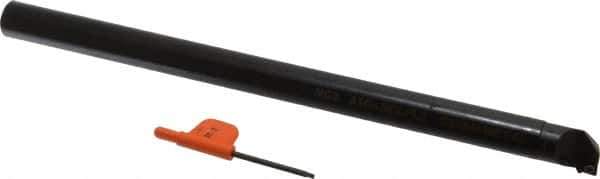 Kennametal - 19.56mm Min Bore Diam, 254mm OAL, 5/8" Shank Diam, A-SCLP Indexable Boring Bar - CP.. Insert, Screw Holding Method - Industrial Tool & Supply