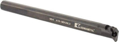 Kennametal - 33.02mm Min Bore Diam, 12" OAL, 1" Shank Diam, A-MDUN Indexable Boring Bar - DN.. Insert, Screw or Clamp Holding Method - Industrial Tool & Supply