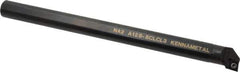 Kennametal - 23.62mm Min Bore Diam, 10" OAL, 3/4" Shank Diam, A-SCLC Indexable Boring Bar - CC.. Insert, Screw Holding Method - Industrial Tool & Supply
