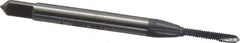 OSG - #1-64 UNC, 2 Flute, elektraLUBE Finish, High Speed Steel Spiral Point Tap - Plug Chamfer, Right Hand Thread, 1-11/16" OAL, 3/8" Thread Length, 2B Class of Fit, Series 105 - Exact Industrial Supply