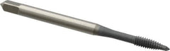 OSG - #5-40 UNC, 2 Flute, elektraLUBE Finish, High Speed Steel Spiral Point Tap - Plug Chamfer, Right Hand Thread, 1-15/16" OAL, 5/8" Thread Length, 2B/3B Class of Fit, Series 105 - Exact Industrial Supply