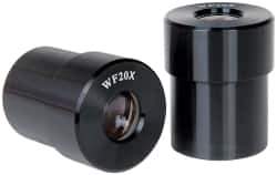 SPI - 20x Magnification, Microscope Eyepiece (Pair) - Use with SPI 12-504-7 Deluxe Stereo Zoom Microscope - Industrial Tool & Supply