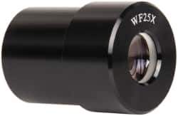 SPI - 25x Magnification, Microscope Eyepiece (Pair) - Use with SPI 12-504-7 Deluxe Stereo Zoom Microscope - Industrial Tool & Supply