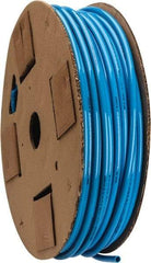 Parker - 3/8" ID x 1/2" OD, 1/16" Wall Thickness, 250' Long, Polyurethane Tube - Blue, 85 Max psi, 90 - 95 Shore A Hardness, -40 to 180°F - Industrial Tool & Supply