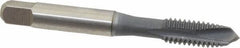 OSG - 5/16-18 UNC, 3 Flute, elektraLUBE Finish, High Speed Steel Spiral Point Tap - Plug Chamfer, Right Hand Thread, 2-23/32" OAL, 1-1/8" Thread Length, 3B Class of Fit, Series 105 - Exact Industrial Supply