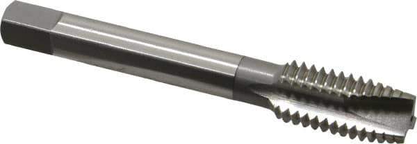 OSG - 1/2-13 UNC, 3 Flute, elektraLUBE Finish, High Speed Steel Spiral Point Tap - Plug Chamfer, Right Hand Thread, 3-3/8" OAL, 1-21/32" Thread Length, 2B Class of Fit, Series 105 - Exact Industrial Supply