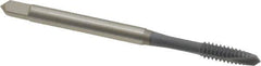 OSG - #6-32 UNC, 2 Flute, elektraLUBE Finish, High Speed Steel Spiral Point Tap - Plug Chamfer, Right Hand Thread, 2" OAL, 11/16" Thread Length - Exact Industrial Supply