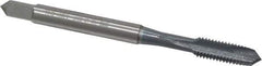 OSG - #10-32 UNF, 2 Flute, elektraLUBE Finish, High Speed Steel Spiral Point Tap - Plug Chamfer, Right Hand Thread, 2-3/8" OAL, 7/8" Thread Length - Exact Industrial Supply