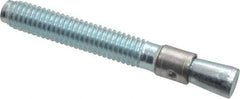 Red Head - 3/8 Inch Diameter, 3/8-16 Inch Thread, 3 Inch Overall Length, Grade 3, Wedge Expansion Concrete Anchor - Steel, Zinc Plated, 1-3/4 Inch Thread Length, Tie Wire Head, 3/8 Inch Drill - Industrial Tool & Supply