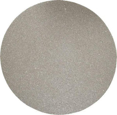 Norton - 5" Diam, 120 Grit Diamond Adhesive PSA Disc - Medium Grade, Black, Cloth Backing, Flexible - Industrial Tool & Supply