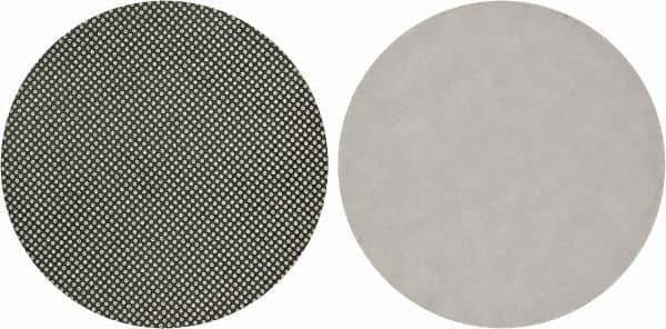 Norton - 6" Diam, 60 Grit Diamond Adhesive PSA Disc - Coarse Grade, Green, Cloth Backing, Flexible - Industrial Tool & Supply