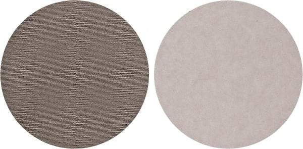 Norton - 6" Diam, 200 Grit Diamond Adhesive PSA Disc - Fine Grade, Red, Cloth Backing, Flexible - Industrial Tool & Supply