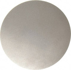 Norton - 6" Diam, 400 Grit Diamond Adhesive PSA Disc - Super Fine Grade, Yellow, Cloth Backing, Flexible - Industrial Tool & Supply