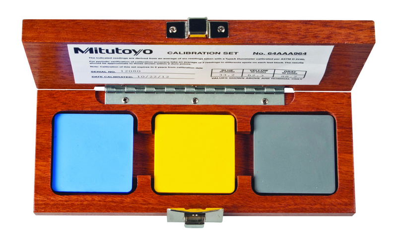 DUROMETER TEST BLOCK SET(A) - Industrial Tool & Supply