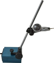 Fowler - 0.0005" Graduation, 0.03" Max Meas, 0-15-0 Dial Reading, Dial Indicator & Base Kit - 3-1/8" Base Length x 2-1/16" Base Width x 1" Base Height, 1" Dial Diam - Industrial Tool & Supply