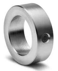 Climax Metal Products - 2-3/4" Bore, Steel, Set Screw Shaft Collar - 4" Outside Diam, 1-1/8" Wide - Industrial Tool & Supply