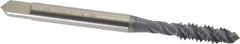 OSG - #10-24 UNC 3 Flute 2B/3B Plug Spiral Flute Tap - High Speed Steel, elektraLUBE Finish, 2-3/8" OAL, Right Hand Flute, Right Hand Thread, H3, Series 107 - Exact Industrial Supply