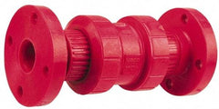 NIBCO - 2" PVDF Check Valve - Flanged, 1,360 WOG - Industrial Tool & Supply