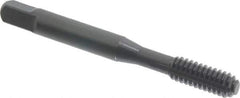 OSG - 1/4-20 UNC H6 Thread Limit Bottoming Thread Forming Tap - Cobalt, Oxide Finish, 2-1/2" OAL, 1" Thread Length, Right Hand Thread, Series HY-PRO NRT - Exact Industrial Supply
