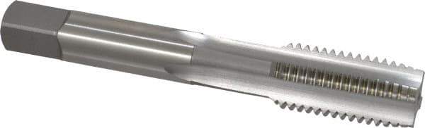 OSG - 1/2-13 UNC, H3, 4 Flute, Plug Chamfer, Bright Finish, High Speed Steel Hand STI Tap - 3-3/8" OAL, 1-21/32" Thread Length, 0.275" Square Size, Series 126 - Exact Industrial Supply