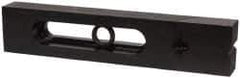Jergens - 6-5/8" OAL x 1-1/2" Overall Width, High Grip Nose, Steel Manual Edge Clamp - Black Oxide Coating, 7/8" High, 1/2" Socket Cap Screw Slot, 3-3/4" Travel - Industrial Tool & Supply