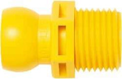 Loc-Line - 1/2" Hose ID, Male to Female Coolant Hose Connector - 1/2" NPT, For Loc-Line Modular Hose Systems - Industrial Tool & Supply