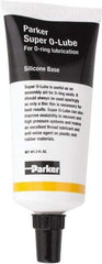 Parker - 2 oz Super O Lube, V Ring, U Cup & Piston Cup - PTFE, Use with Any Rubber Polymer - Industrial Tool & Supply