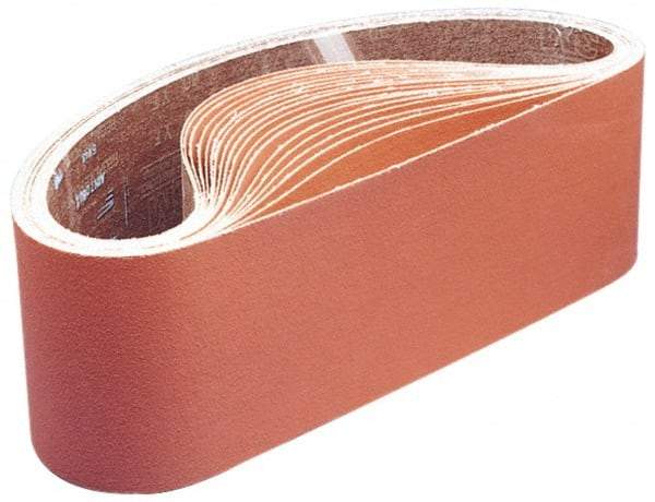 3M - 37" Wide x 60" OAL, 120 Grit, Ceramic Abrasive Belt - Ceramic, Fine, Coated, Y Weighted Cloth Backing, Series 970DZ - Industrial Tool & Supply