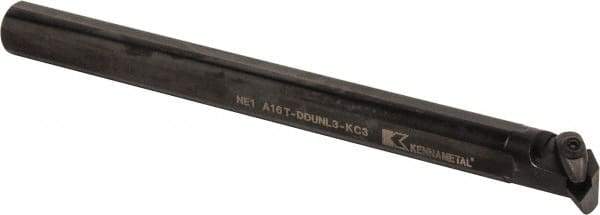 Kennametal - 1.3" Min Bore Diam, 12" OAL, 1" Shank Diam, A-DDUN-KC Indexable Boring Bar - DN.. Insert, Clamp Holding Method - Industrial Tool & Supply