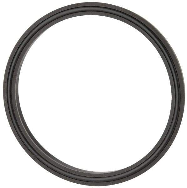 Parker - 3-3/4" ID x 4-1/4" OD, 1/4" Thick, Polypak Seal - -20 to 250°F, 3/8 Pipe Thread, - Industrial Tool & Supply