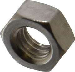 Value Collection - M8x1.25 Metric Coarse Stainless Steel Right Hand Hex Nut - 13mm Across Flats, 6.5mm High, Uncoated - Industrial Tool & Supply