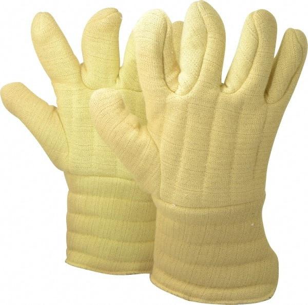 Jomac Products - Size L Wool Lined Kevlar Heat Resistant Glove - 13" OAL, Gauntlet Cuff - Industrial Tool & Supply